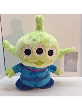 Disney Parks Toy Story Alien Plush Pixar Green 10” Inches With TAG